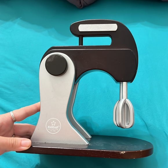 KidKraft ESPRESSO BAKING SET mixer only - Picture 3 of 5